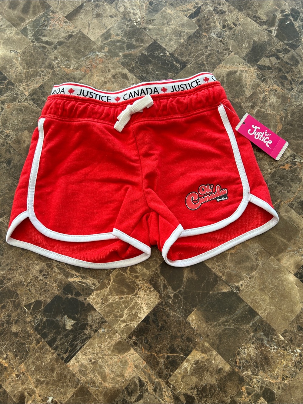 NWT 🆕 Justice Oh Canada Shorts